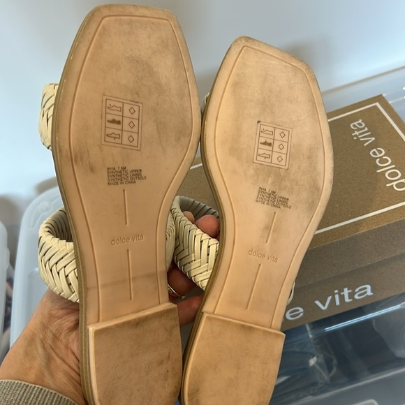 Dolce Vita Inya Sandal - Ivory NIB - Picture 7 of 11